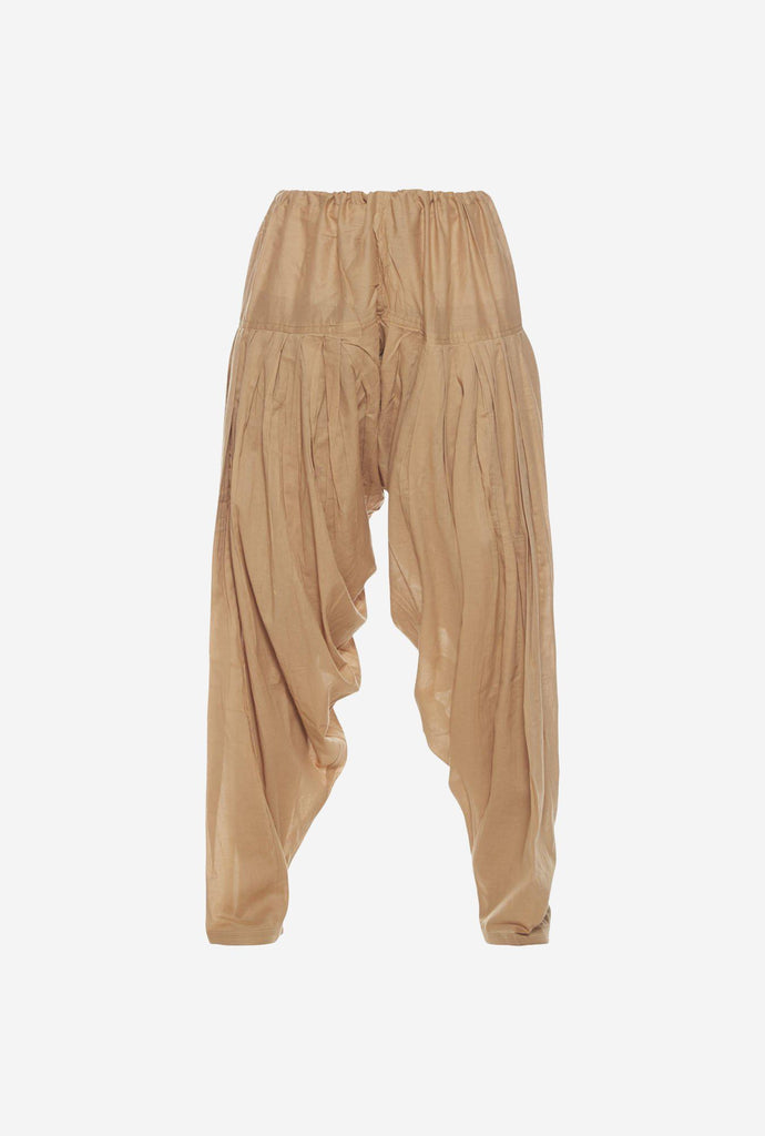 Utsa Beige Solid Salwar