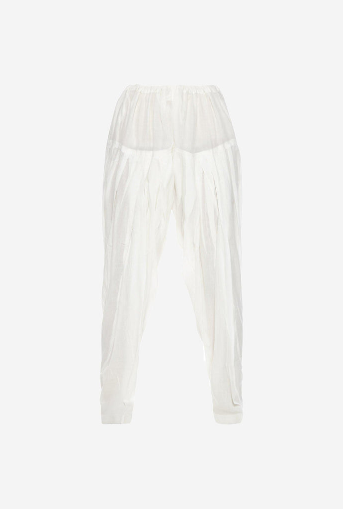 Utsa Off-White Solid Patiala Salwar