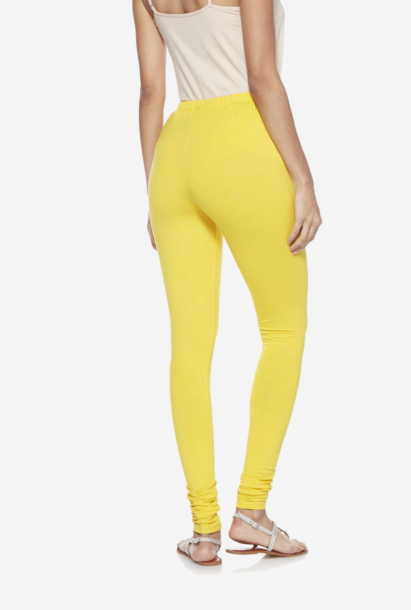 Utsa Yellow Churidar