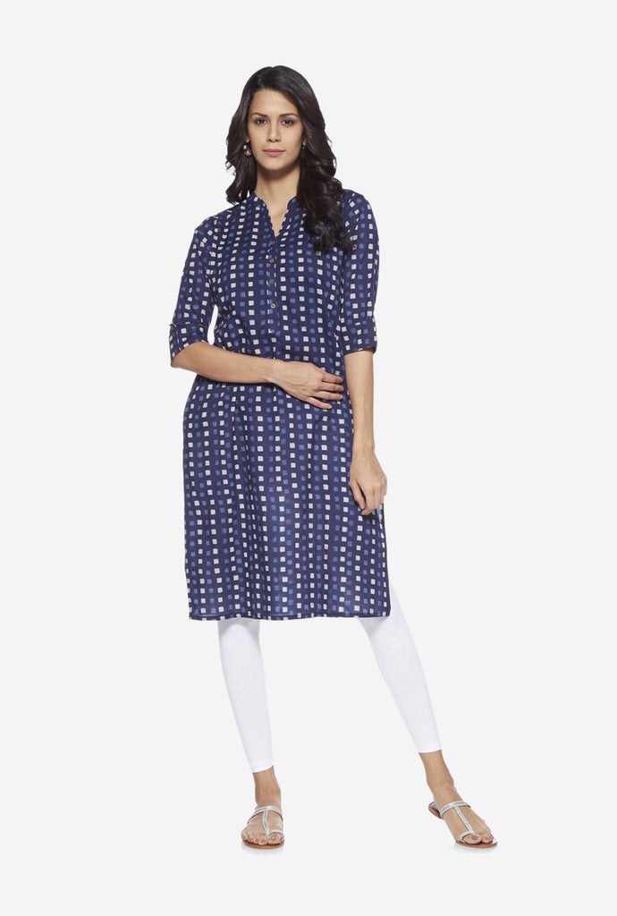 Utsa White Cropped Leggings