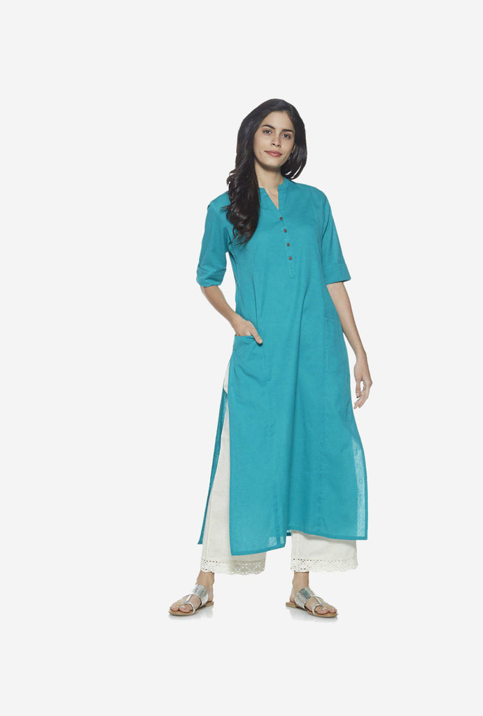 Utsa Off White Crochet Palazzos