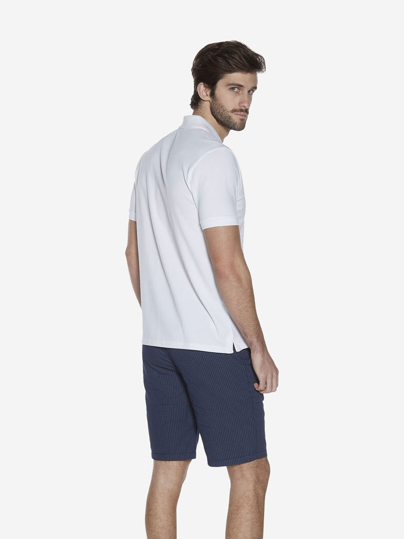 Westsport White Slim Fit Polo T-Shirt