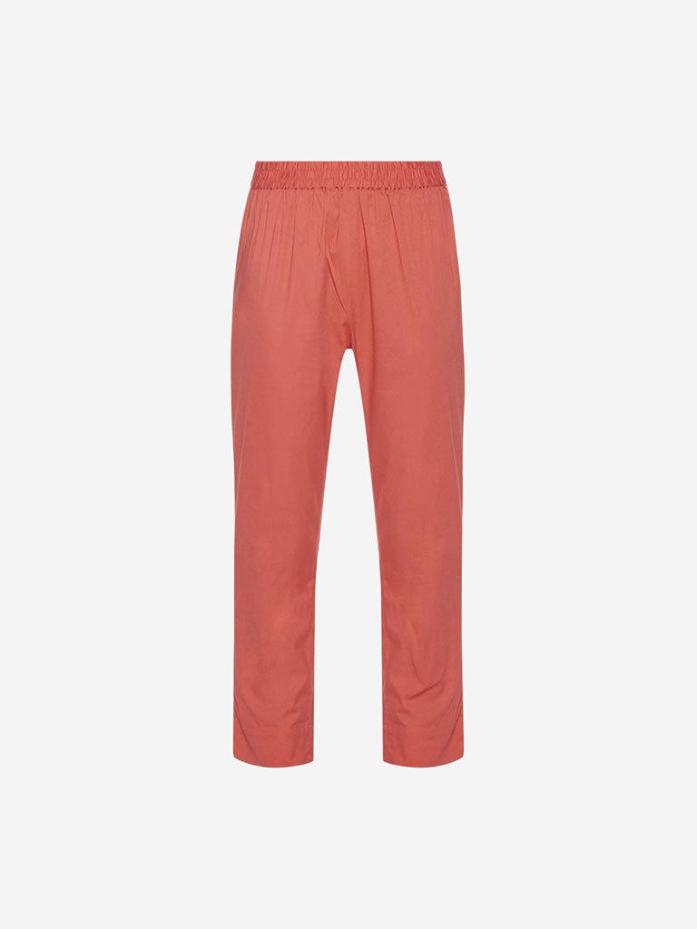 Utsa Coral Pencil-Fit Ethnic Pants