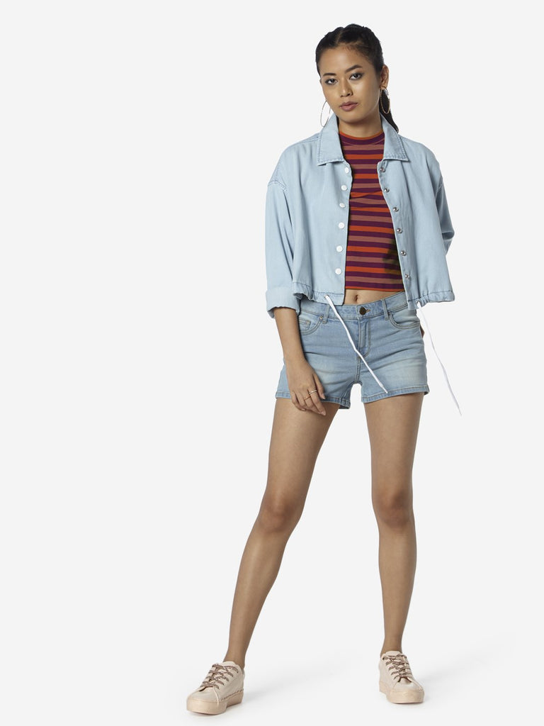 Nuon Light Blue Shorts