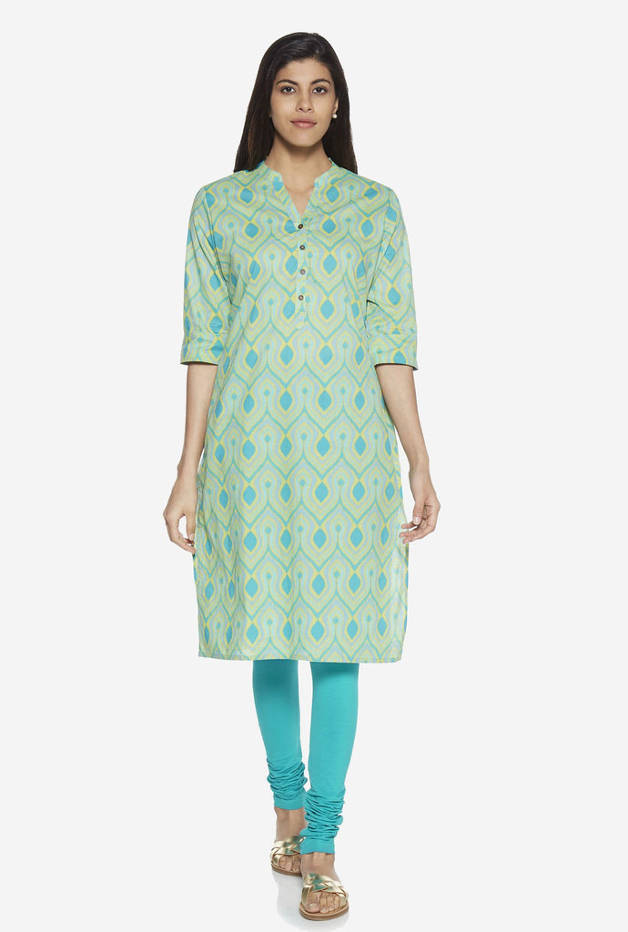 Utsa Sea Green Churidar