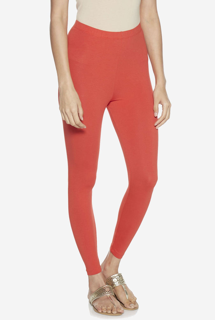 Utsa Orange Leggings