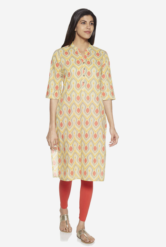 Utsa Orange Leggings