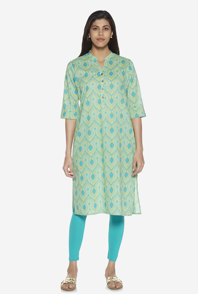 Utsa Sea Green Leggings