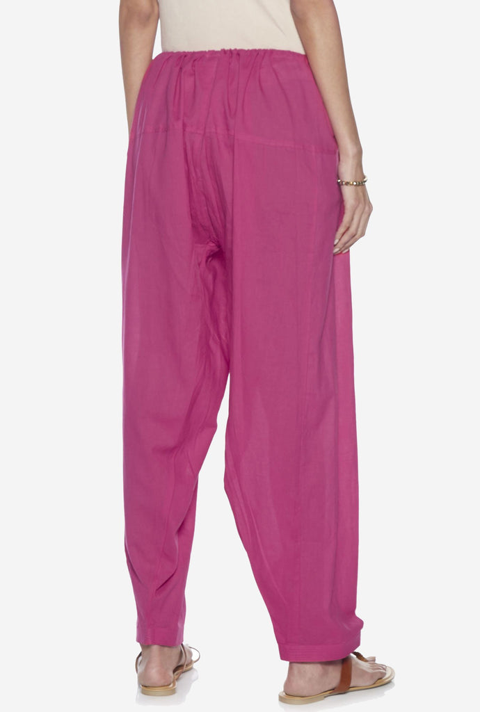 Utsa Fuchsia Pure Cotton Salwar