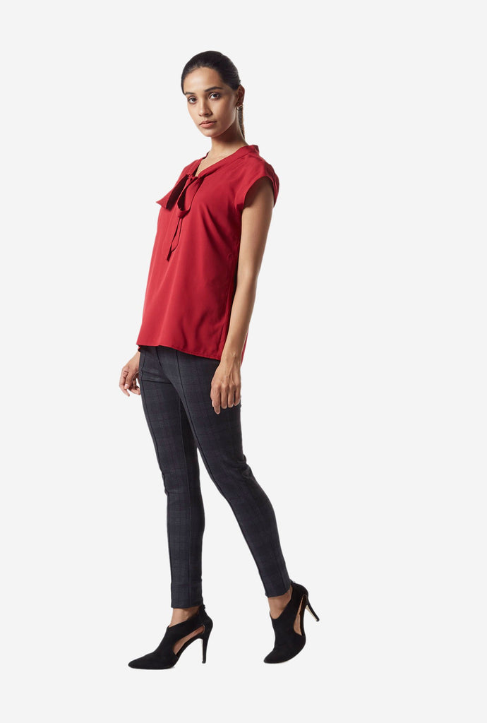 Wardrobe Anthra Checkered Trousers