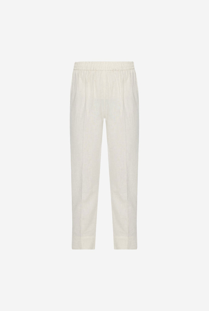 Utsa Off-White Slim Fit Ethnic Pants