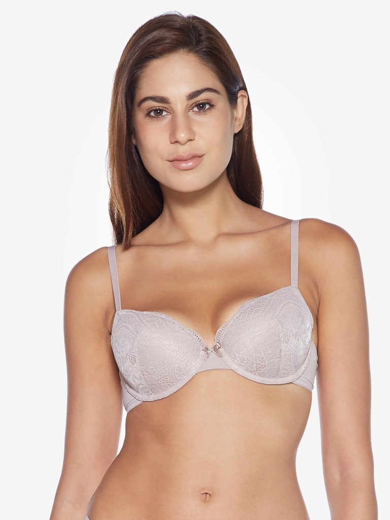 Wunderlove Taupe Lace Sunshine Bra