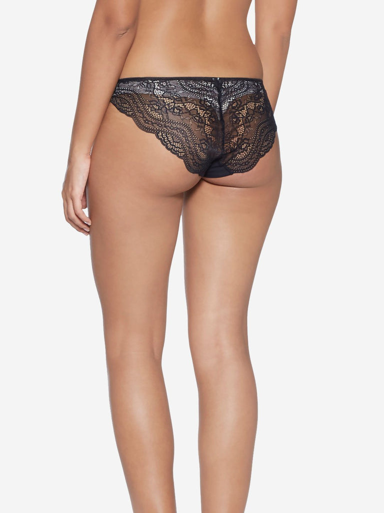 Wunderlove Black Meghan Luxury Invisible Briefs