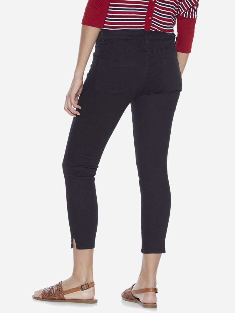 LOV Black Cropped Jeans