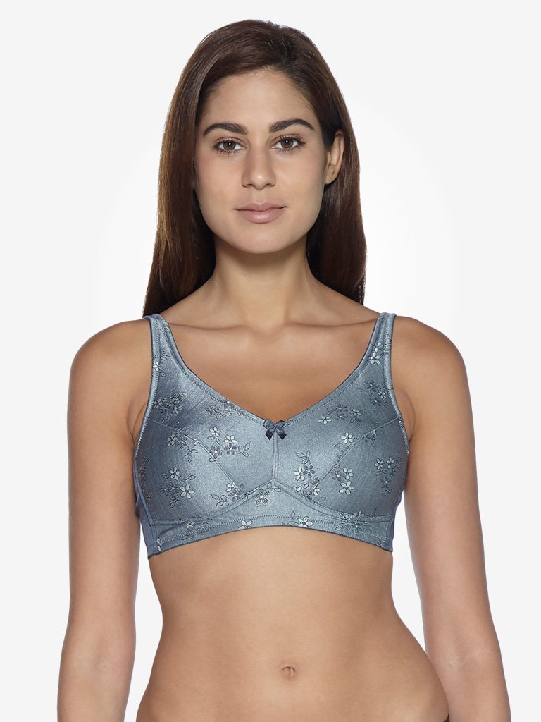 Wunderlove Dark Grey Padded Comfort Bra