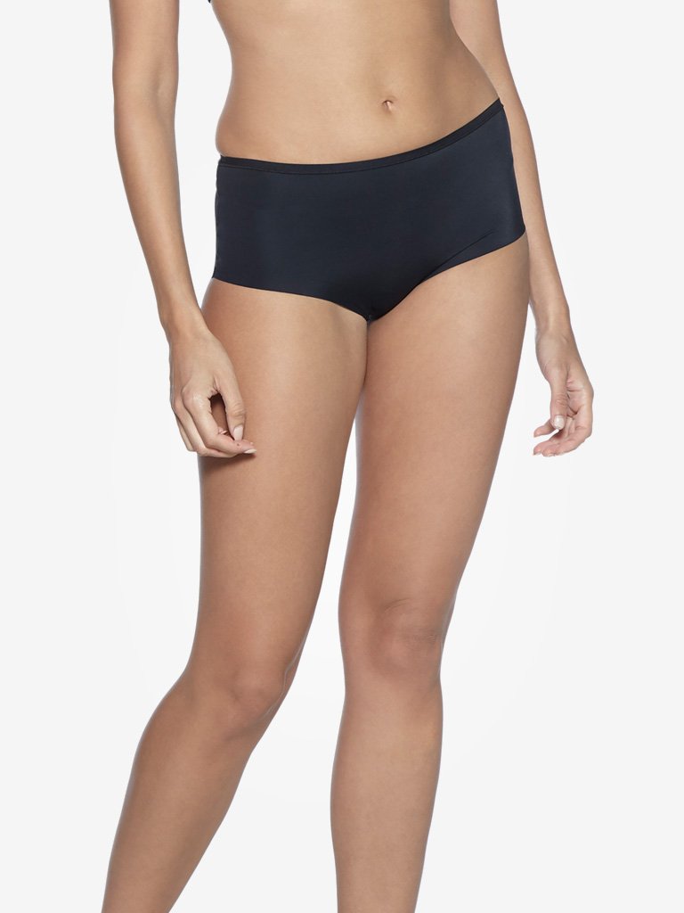 Wunderlove Black Invisible Full Briefs