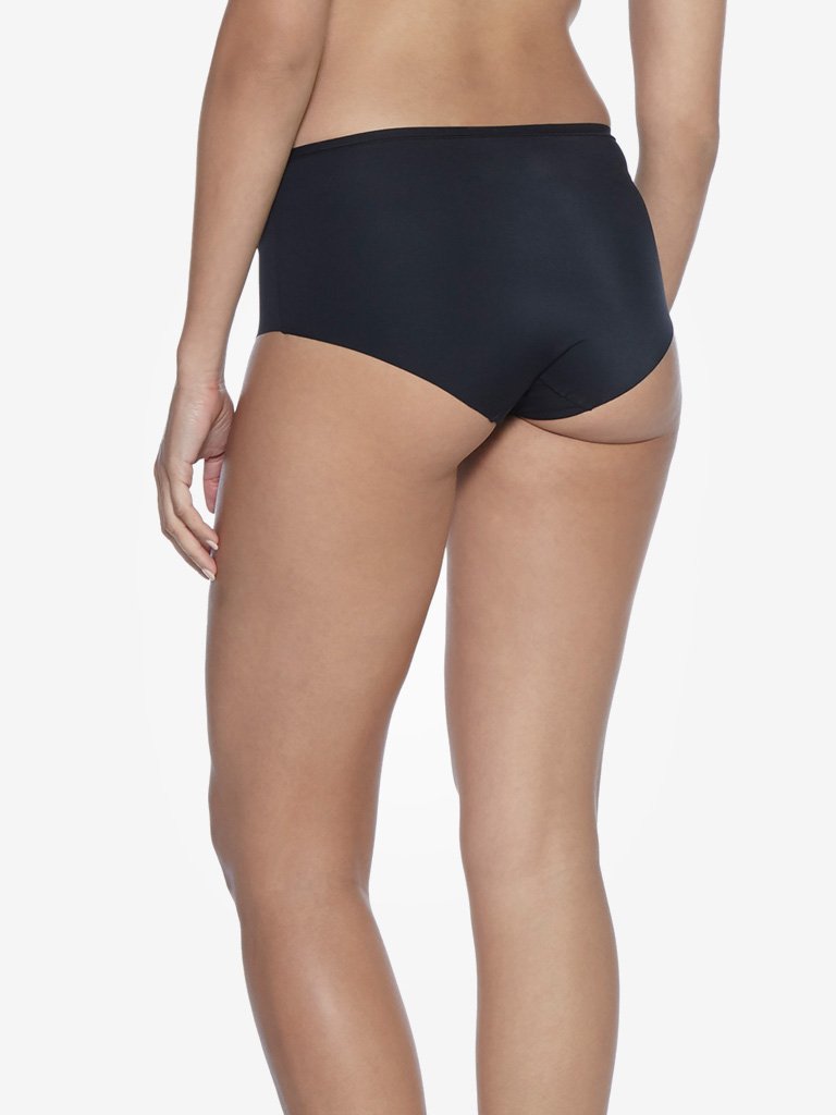 Wunderlove Black Invisible Full Briefs