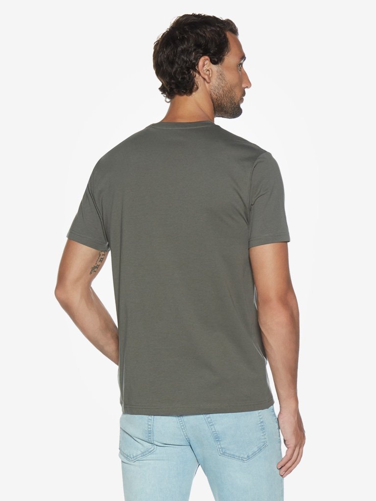 Westsport Olive Slim Fit Crewneck T-Shirt