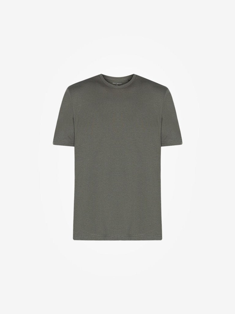Westsport Olive Slim Fit Crewneck T-Shirt