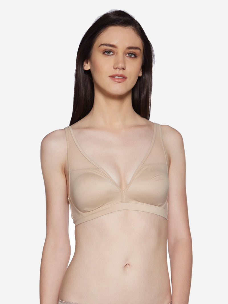 Wunderlove Beige Non-Padded Non-Wired Bra