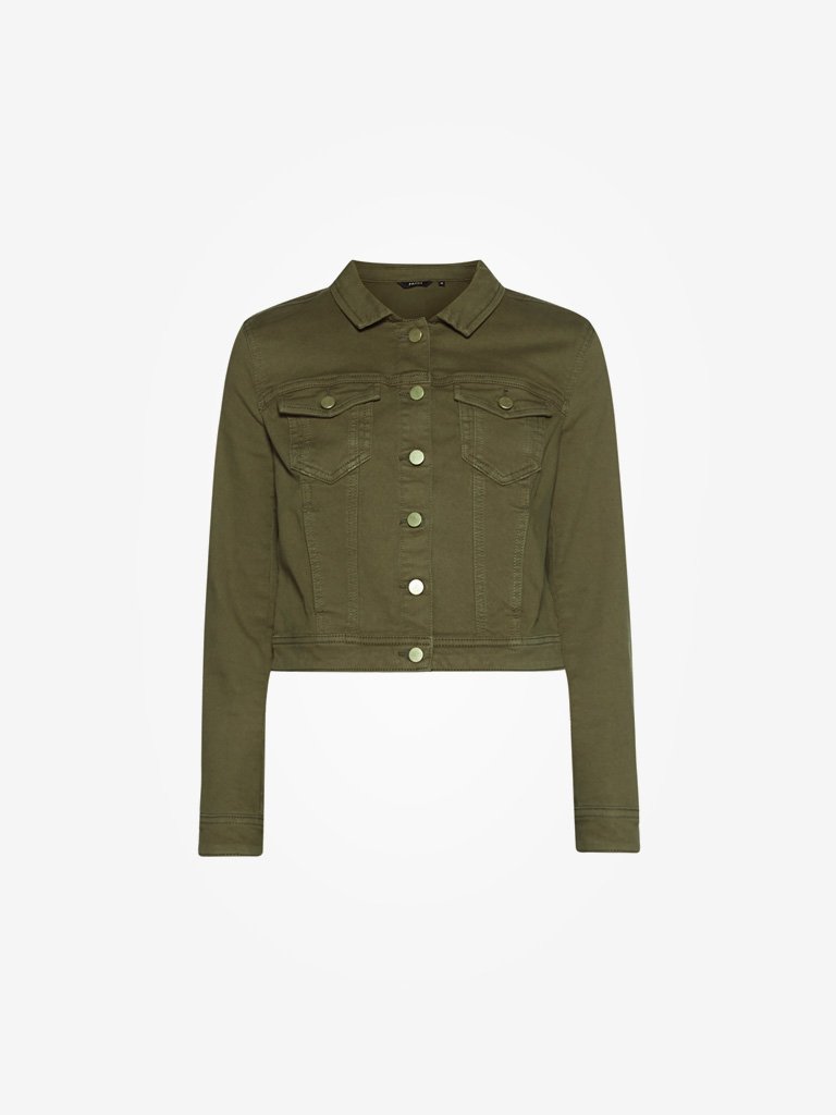 Nuon Khaki Denim Jacket