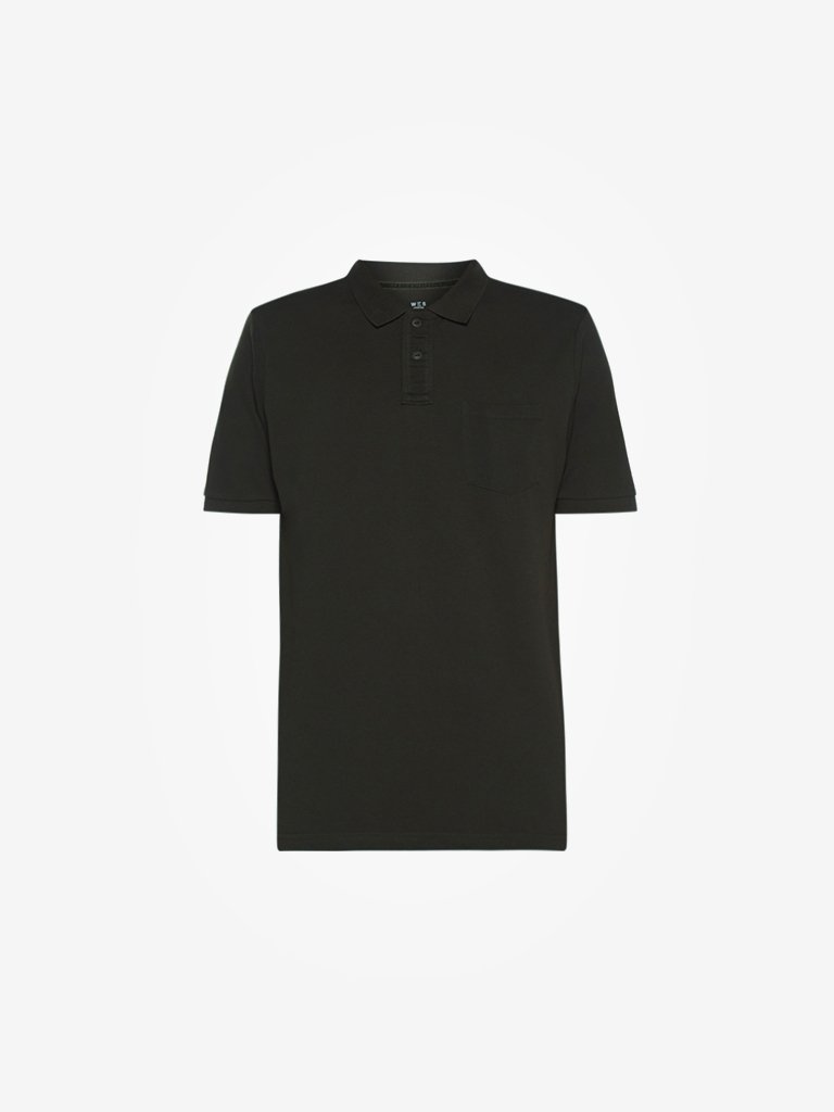 WES Casuals Dark Olive Relaxed Fit Polo T-Shirt