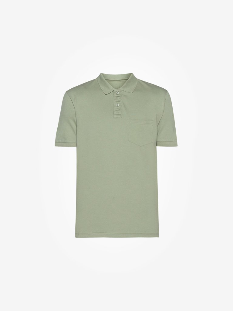 WES Casuals Olive Relaxed Fit Polo T-Shirt