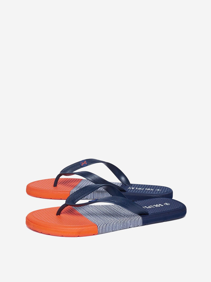 SOLEPLAY Navy Flip-Flops