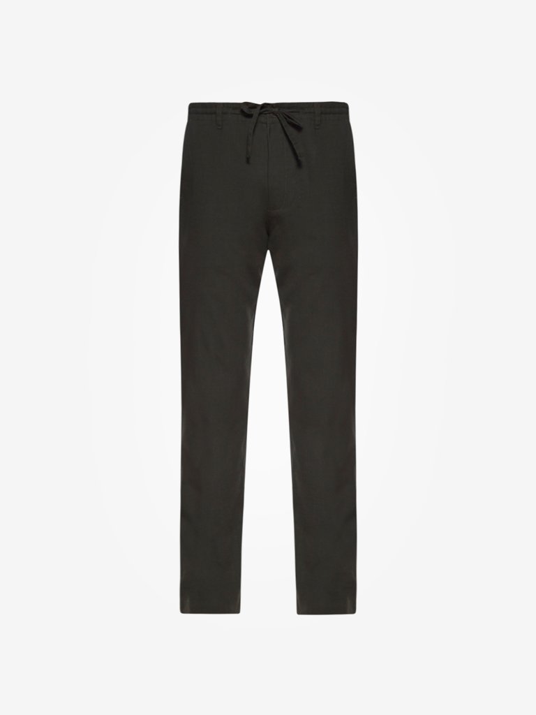 ETA Dark Khaki Slim Fit Trousers