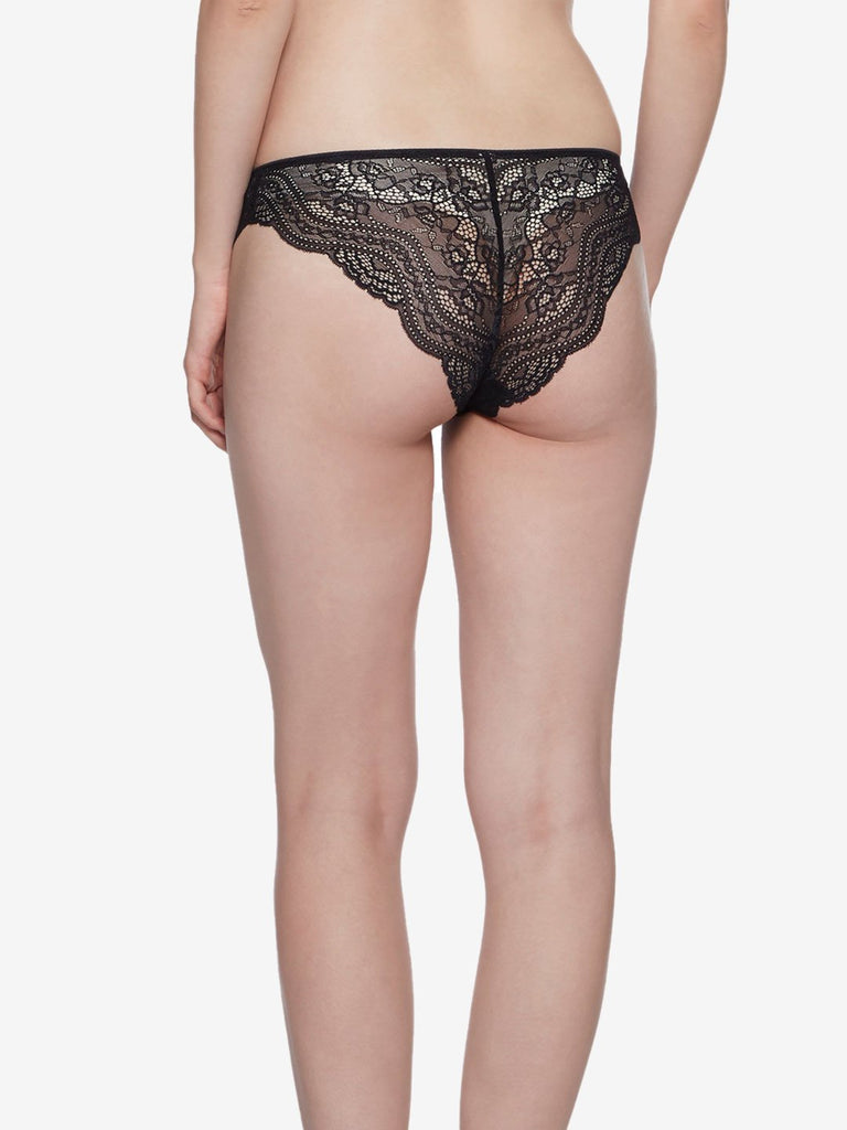 Wunderlove Black Sunshine Brazilian Briefs