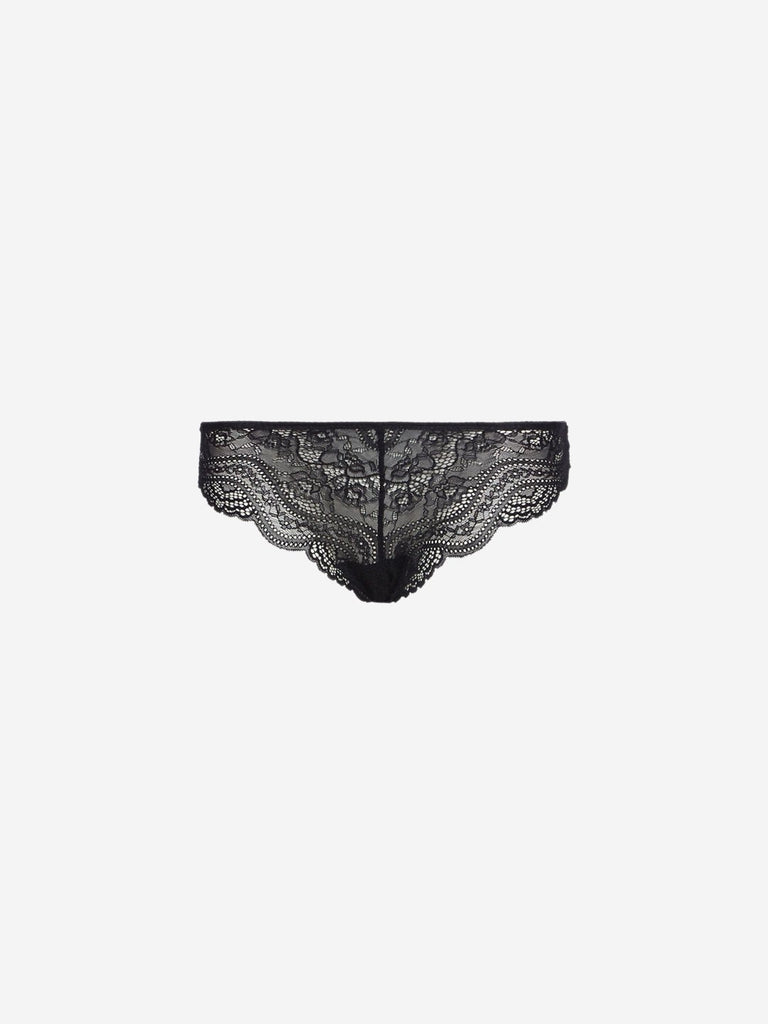 Wunderlove Black Sunshine Brazilian Briefs