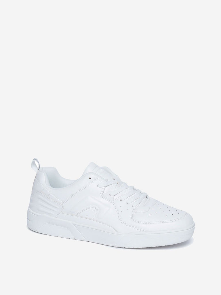 SOLEPLAY White Chunky Low-Top Trainers
