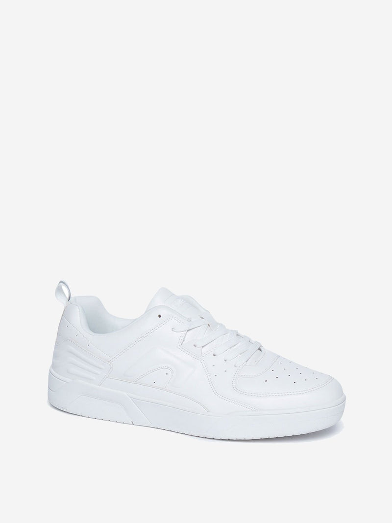 SOLEPLAY White Chunky Low-Top Trainers