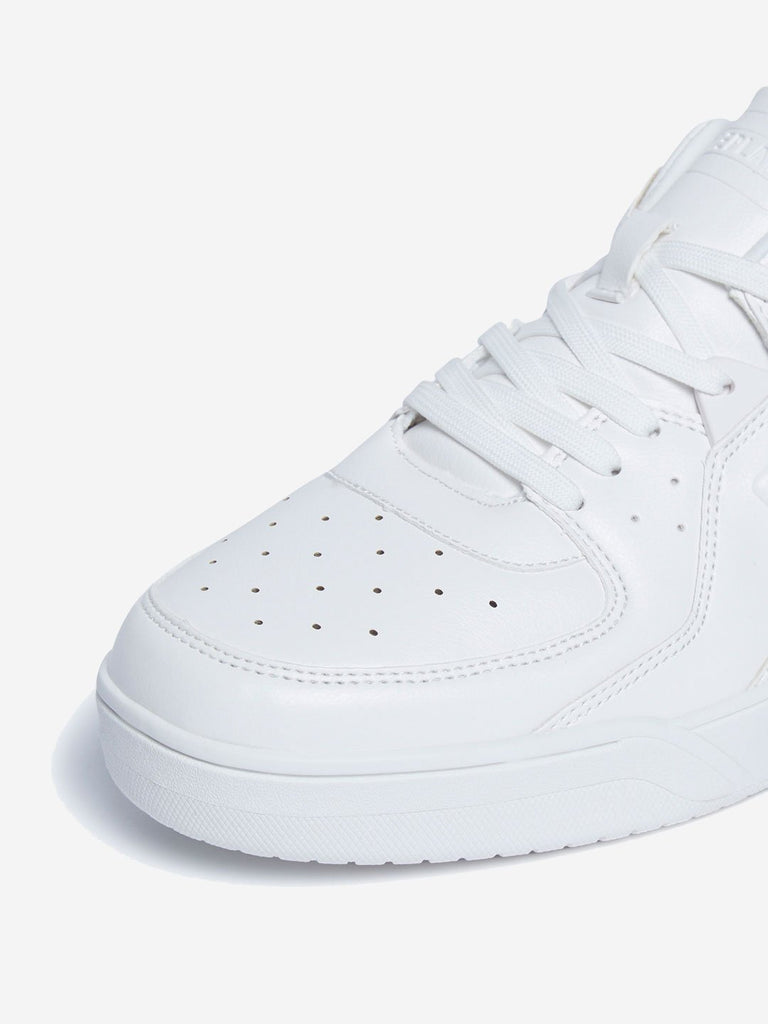 SOLEPLAY White Chunky Low-Top Trainers