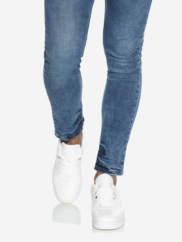 SOLEPLAY White Chunky Low-Top Trainers