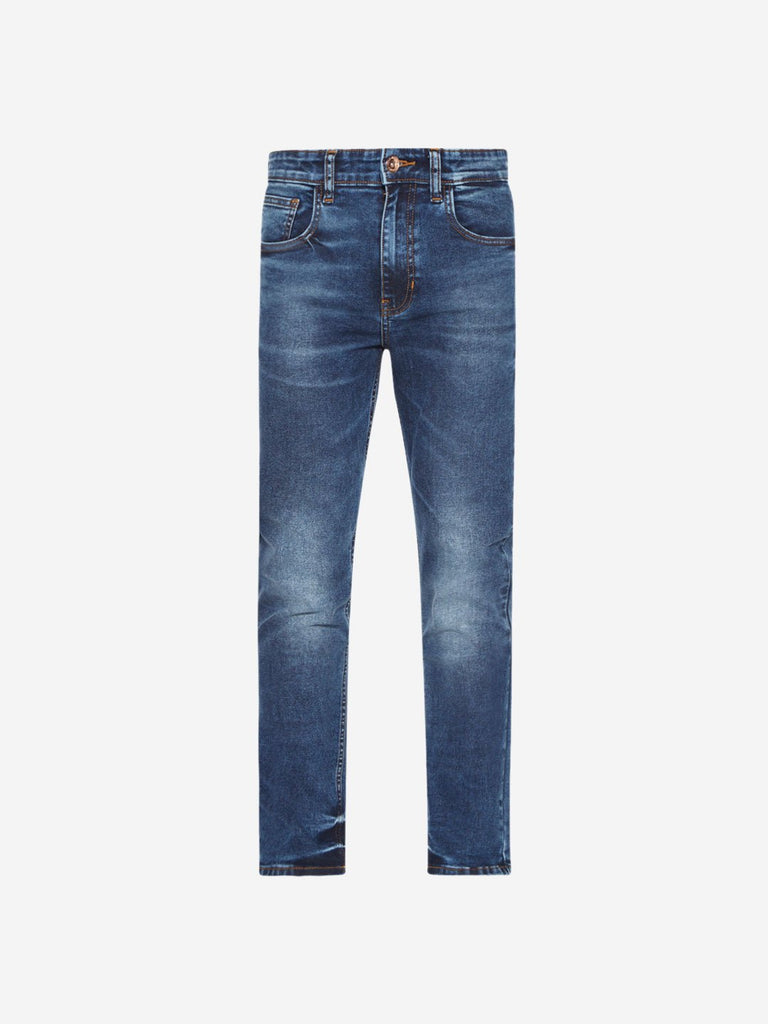 Nuon Nuo Flex Mid Blue Slim Fit Hendrix Jeans