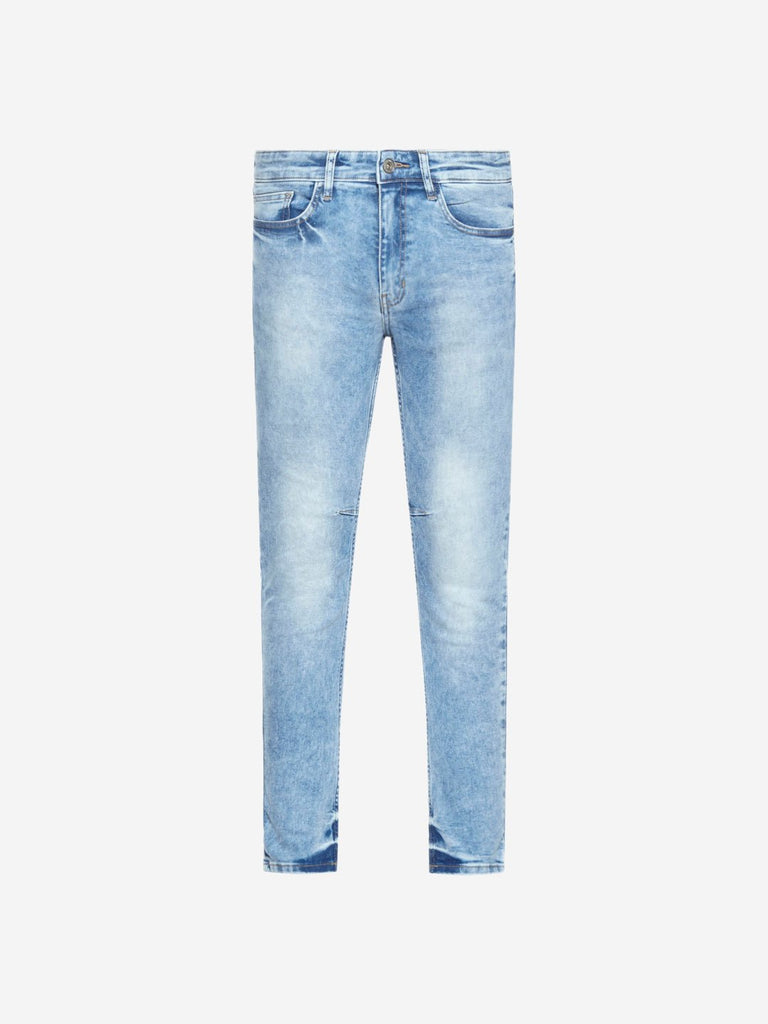 Nuon Nuo Flex Light Blue Carrot Fit Rodeo Jeans