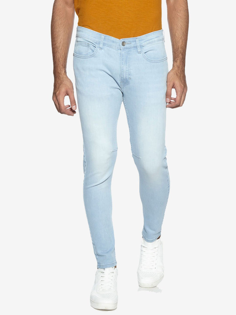Nuon Nuo Flex Bleach Blue Carrot Fit Rodeo Jeans