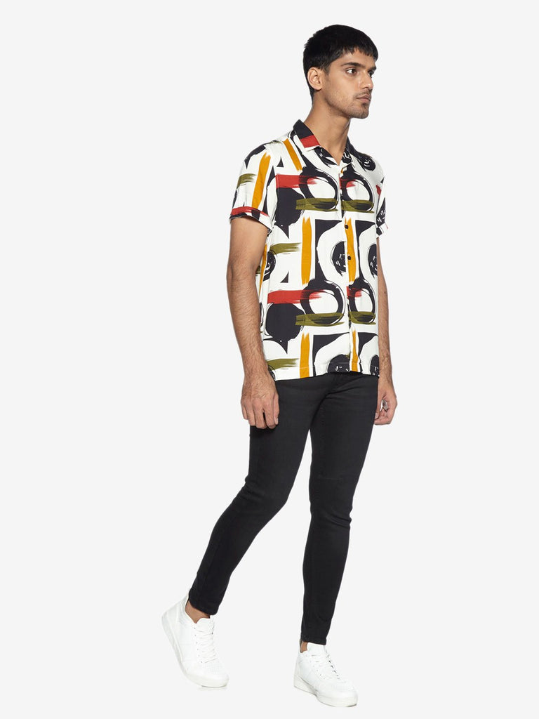 Nuon Nuo Flex Black Carrot Fit Rodeo Jeans