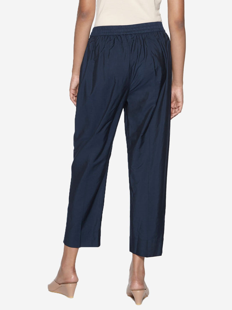Utsa Indigo Pencil Fit Ethnic Pants