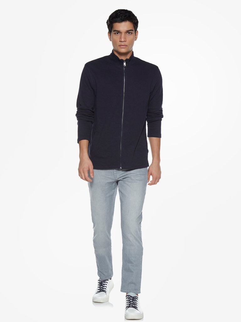 Ascot Light Grey Slim Fit Jeans