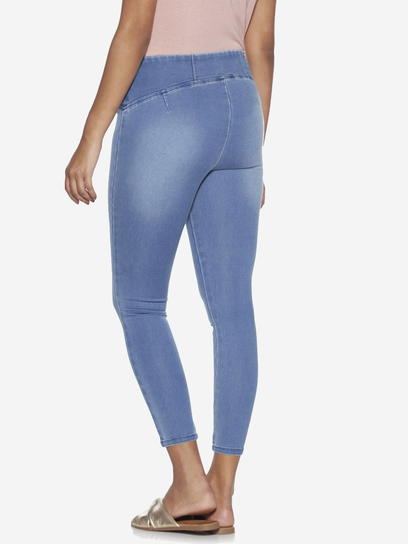 LOV Medium Blue Cropped Jeans