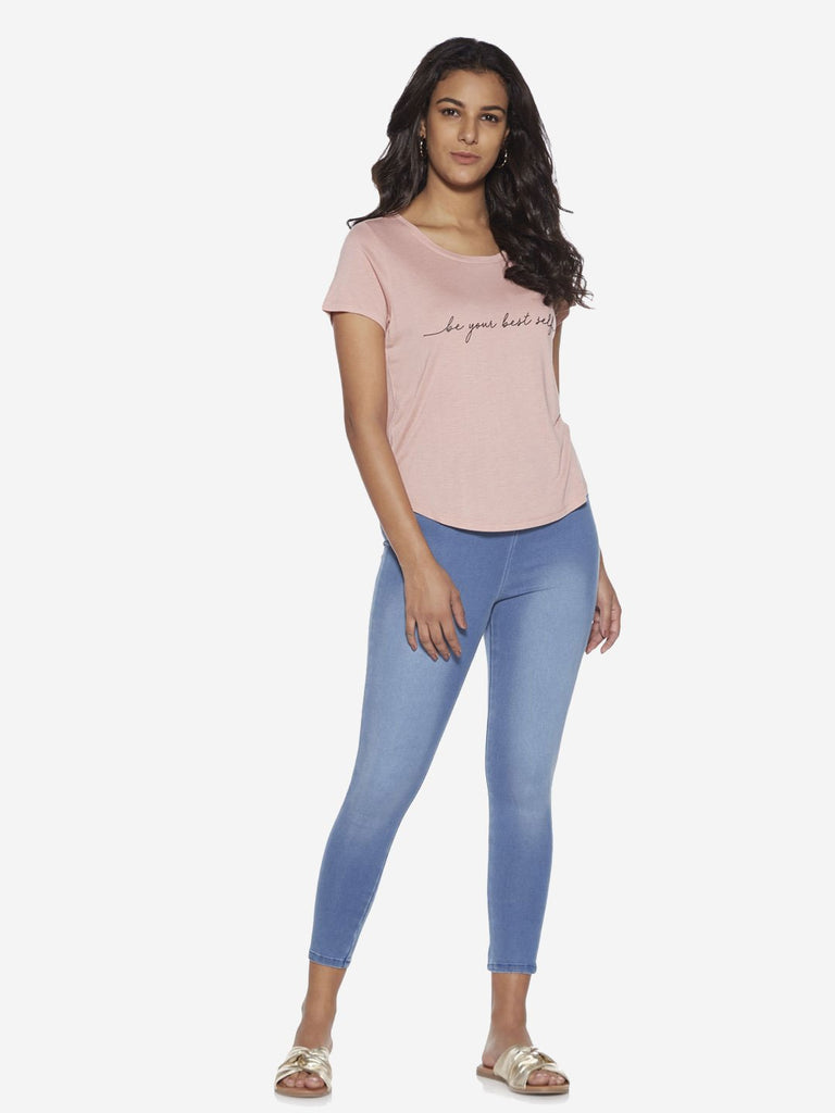 LOV Medium Blue Cropped Jeans