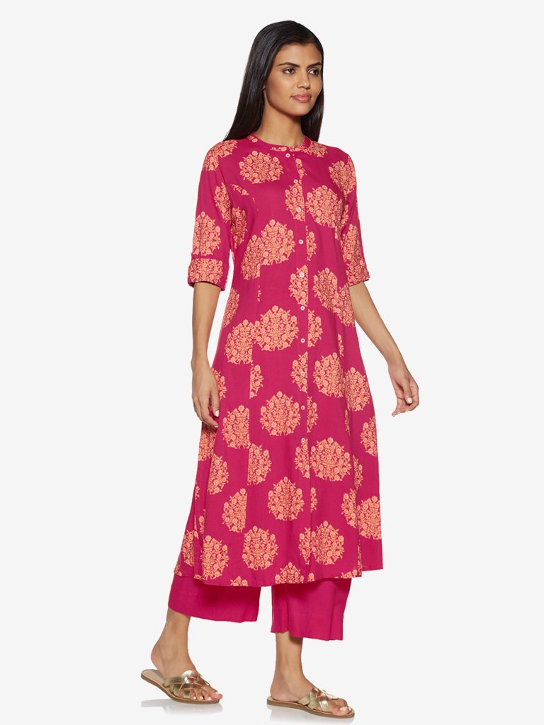 Utsa Fuchsia Palazzos