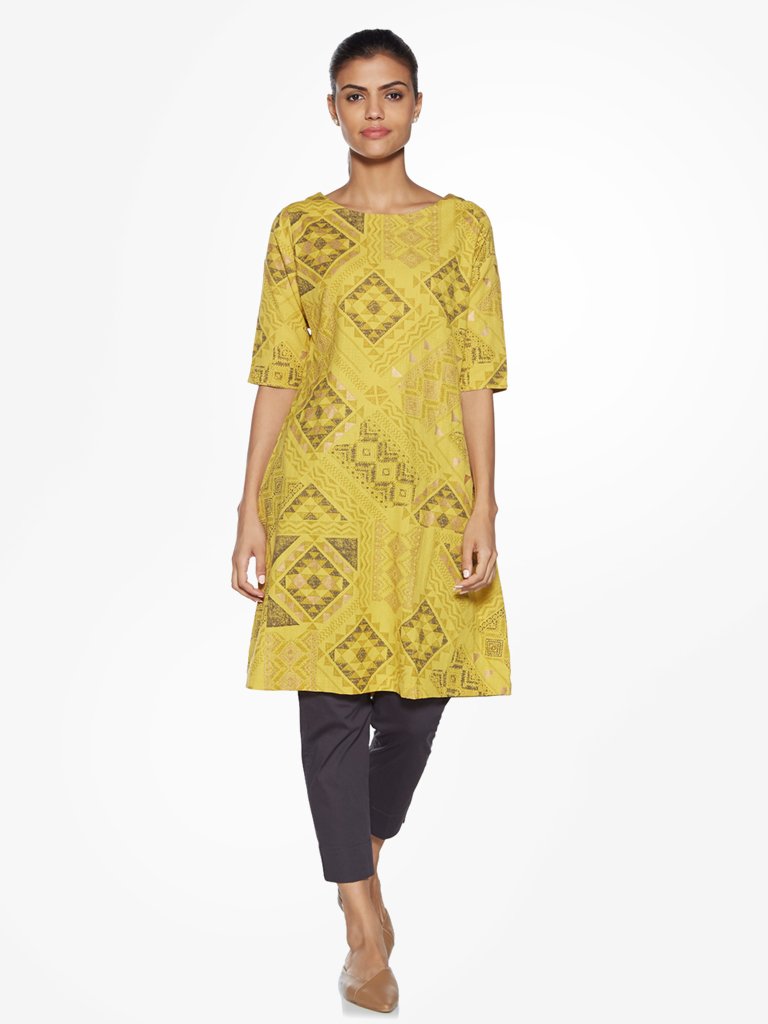 Utsa Charcoal Pencil Fit Ethnic Pants