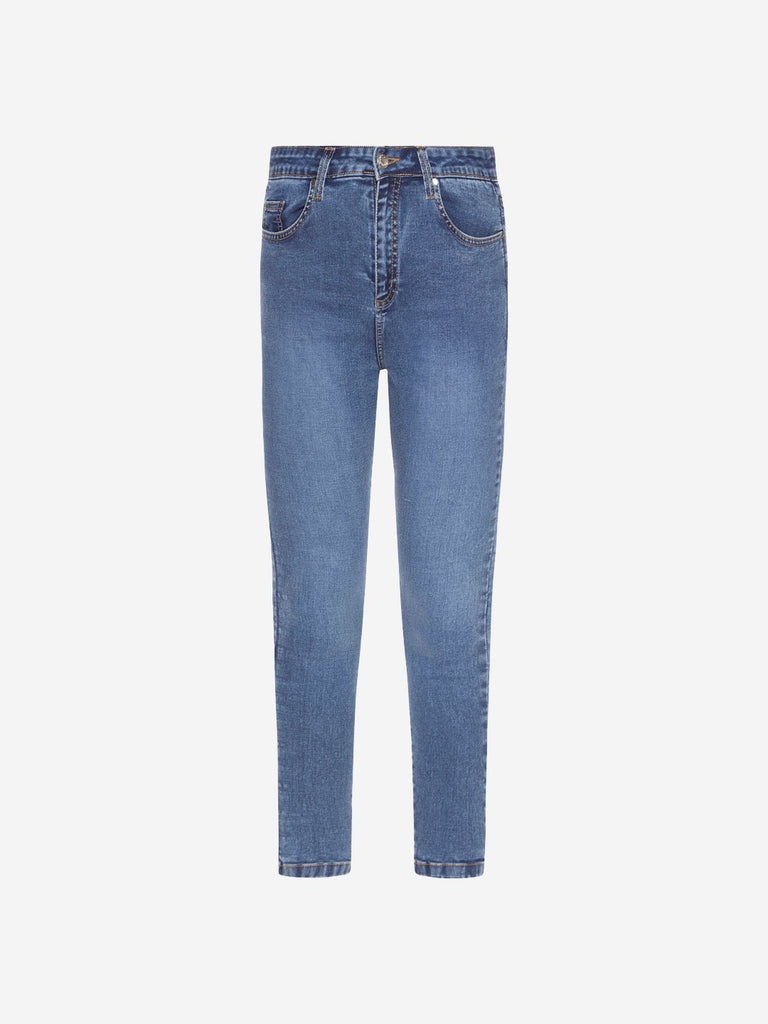 LOV Blue Jamie Cropped Jeans