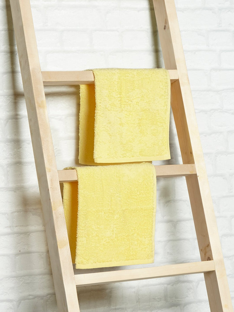 Westside Home Yellow Hand Towels Set of Two