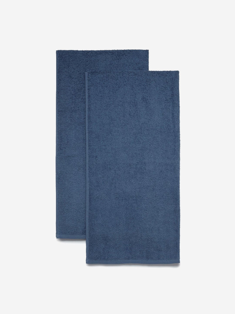 Westside Home Blue Bath Towels Set of Two