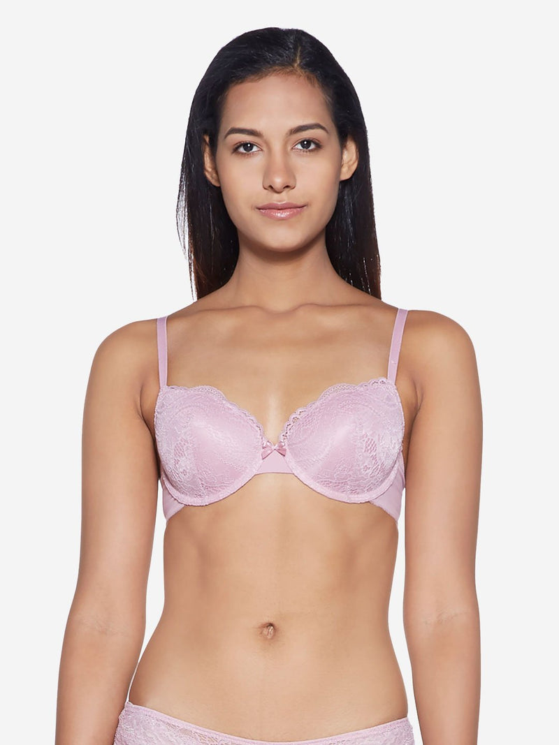 Wunderlove Mauve Lace Sunshine Bra