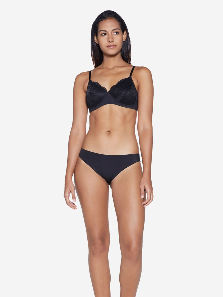 Wunderlove Black Lace Sunshine Bra